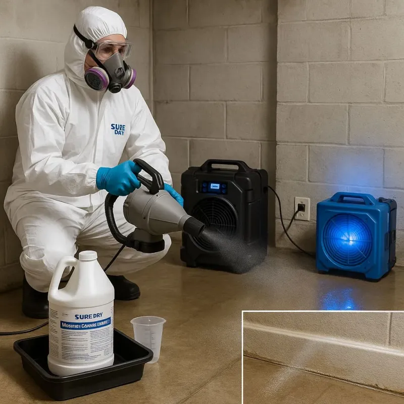 Sanitization and Odor Removal process in Beaverton, OR